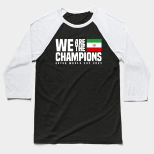 Qatar World Cup Champions 2022 - Iran Baseball T-Shirt